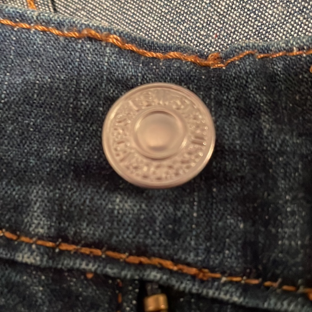 Levi's Dark Blue Boot Cut Women's Jeans - Picture 6 of 14